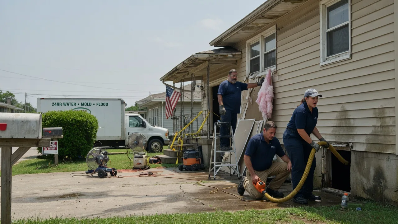 Water Damage Repair in Claremore, OK near me